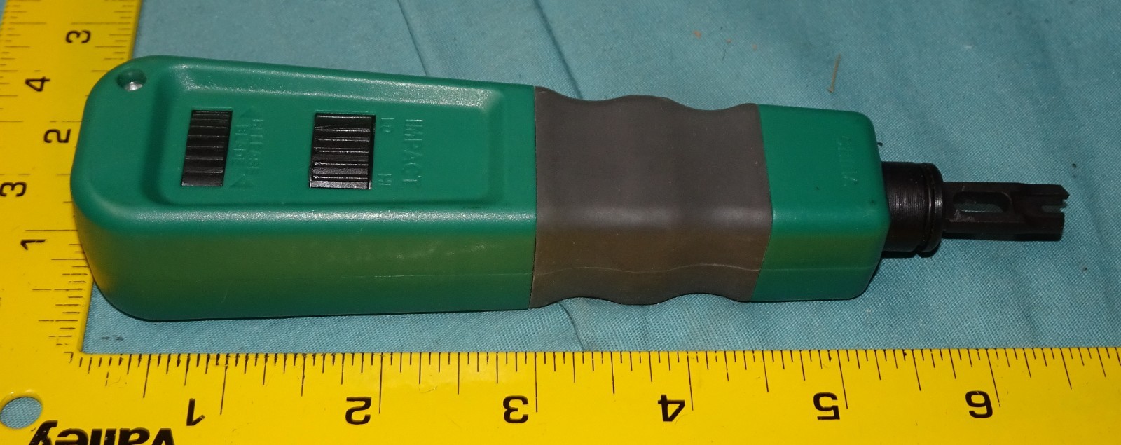 == Commercial Electric Impact Punch Down Tool with 110 Blade # 898 110