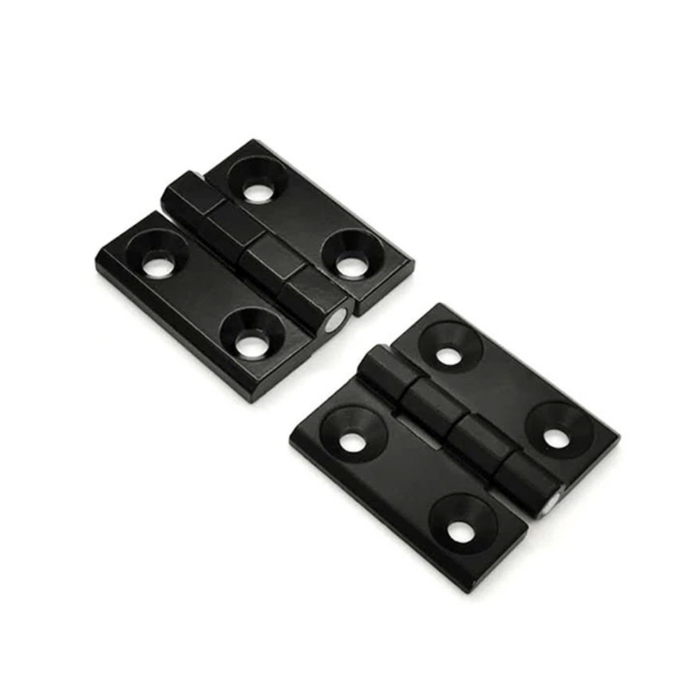1 Pair (2 Pcs) of Folding Door Hinges Sturdy and Durable,Corrosion - Resistant