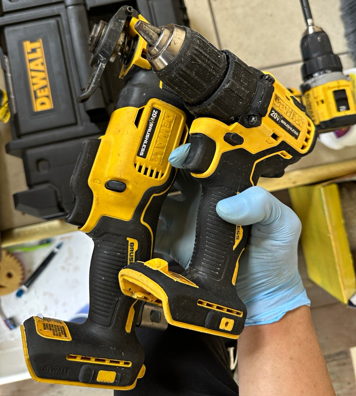 DEWALT 20V MAX XR Brushless Compact Drill/Driver Keyless Chuck Tool Only