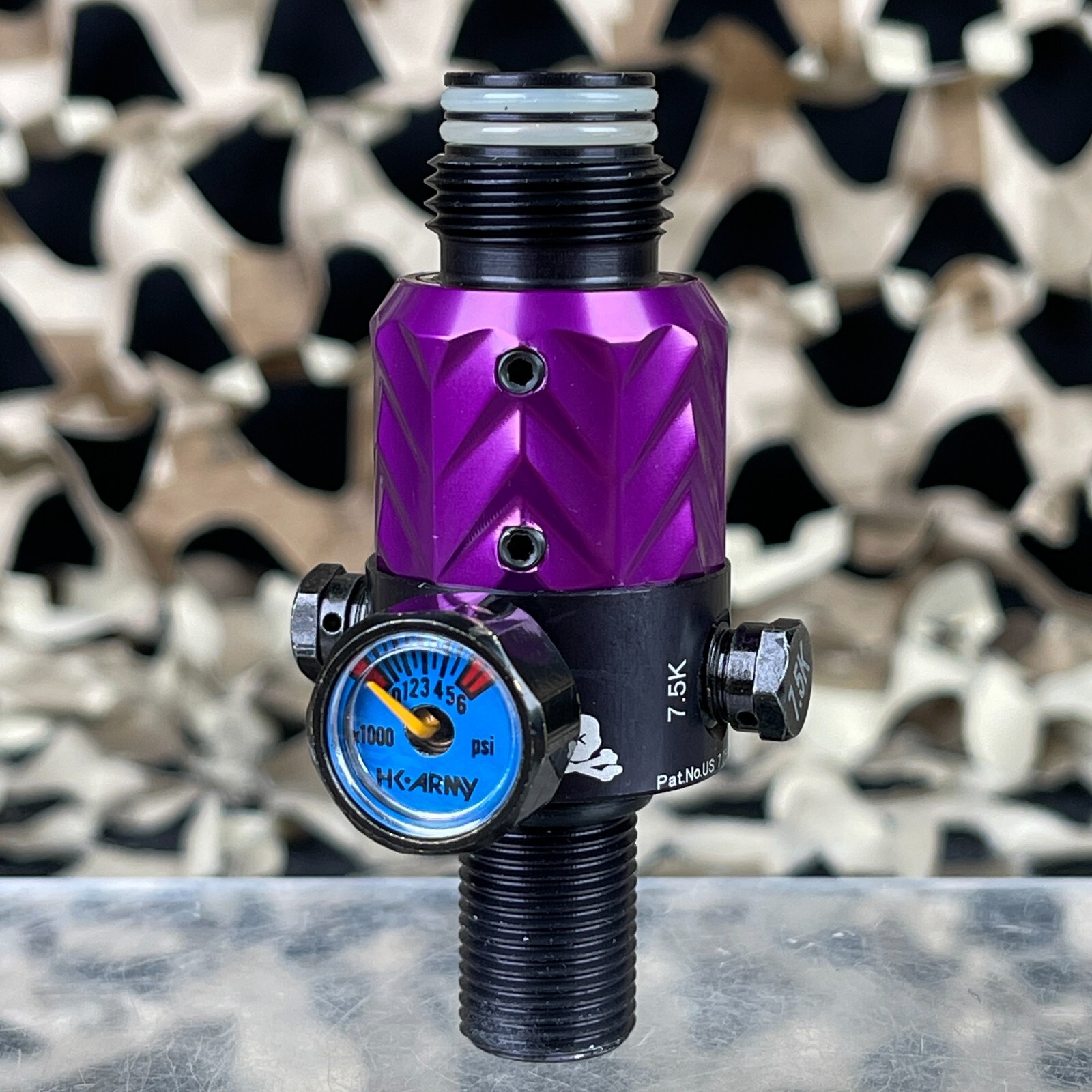 HK Army Aerolite2 Elite Pro Adjustable Regulator - 4500 PSI - Fossil - Purple