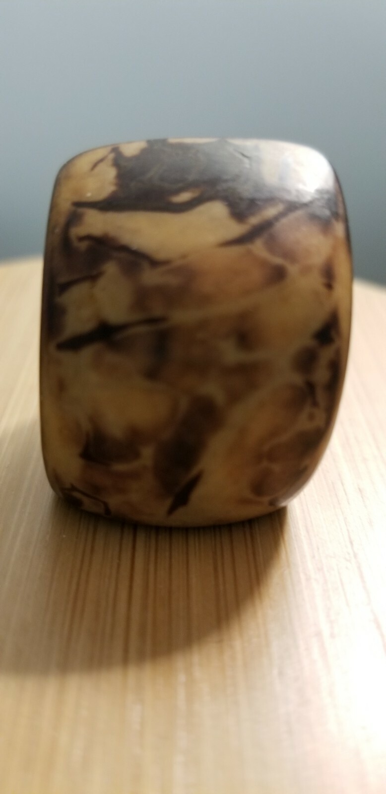 Costume wood ring