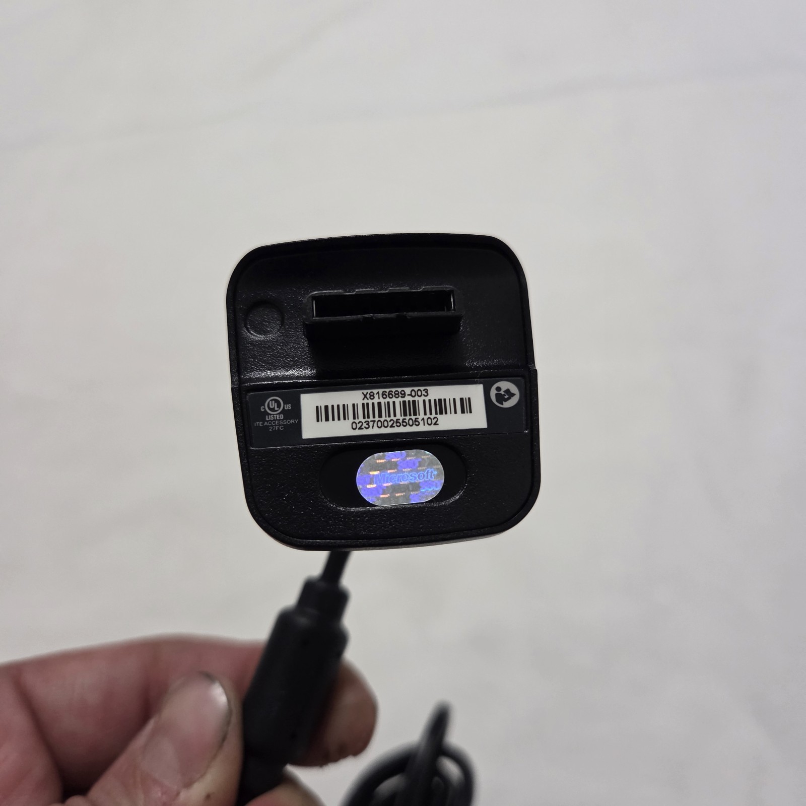 Xbox 360 Controller Charger Authentic USB Charging Cable Plug X816689-003 Tested