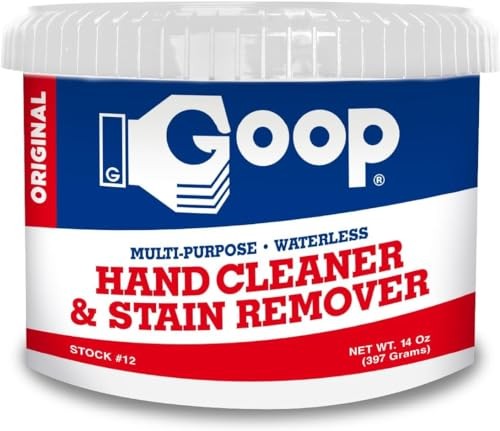 Goop Multi-purpose Hand Cleaner- Waterless Hand Degreaser, Laundry Sta