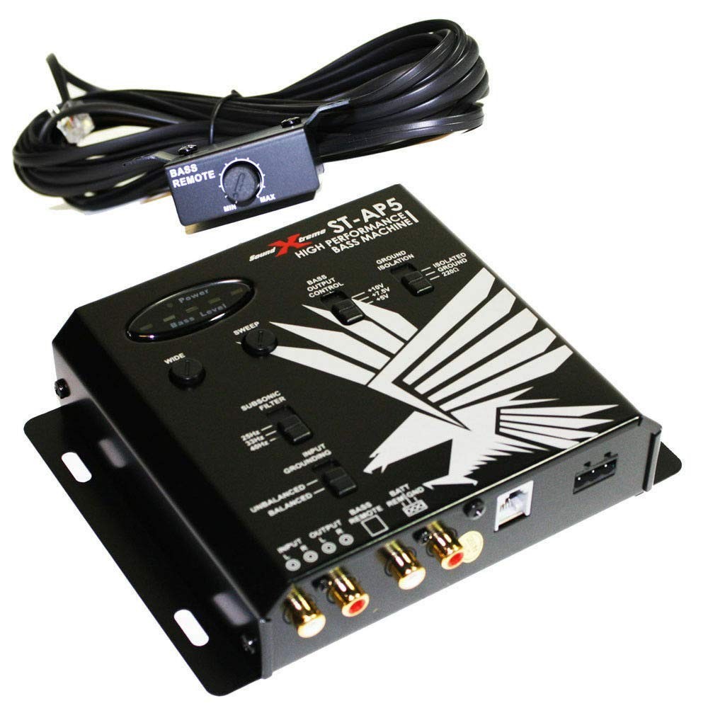 Digital Bass Control Machine - Bass Maximizer & Restoration Processor w/ Remote
