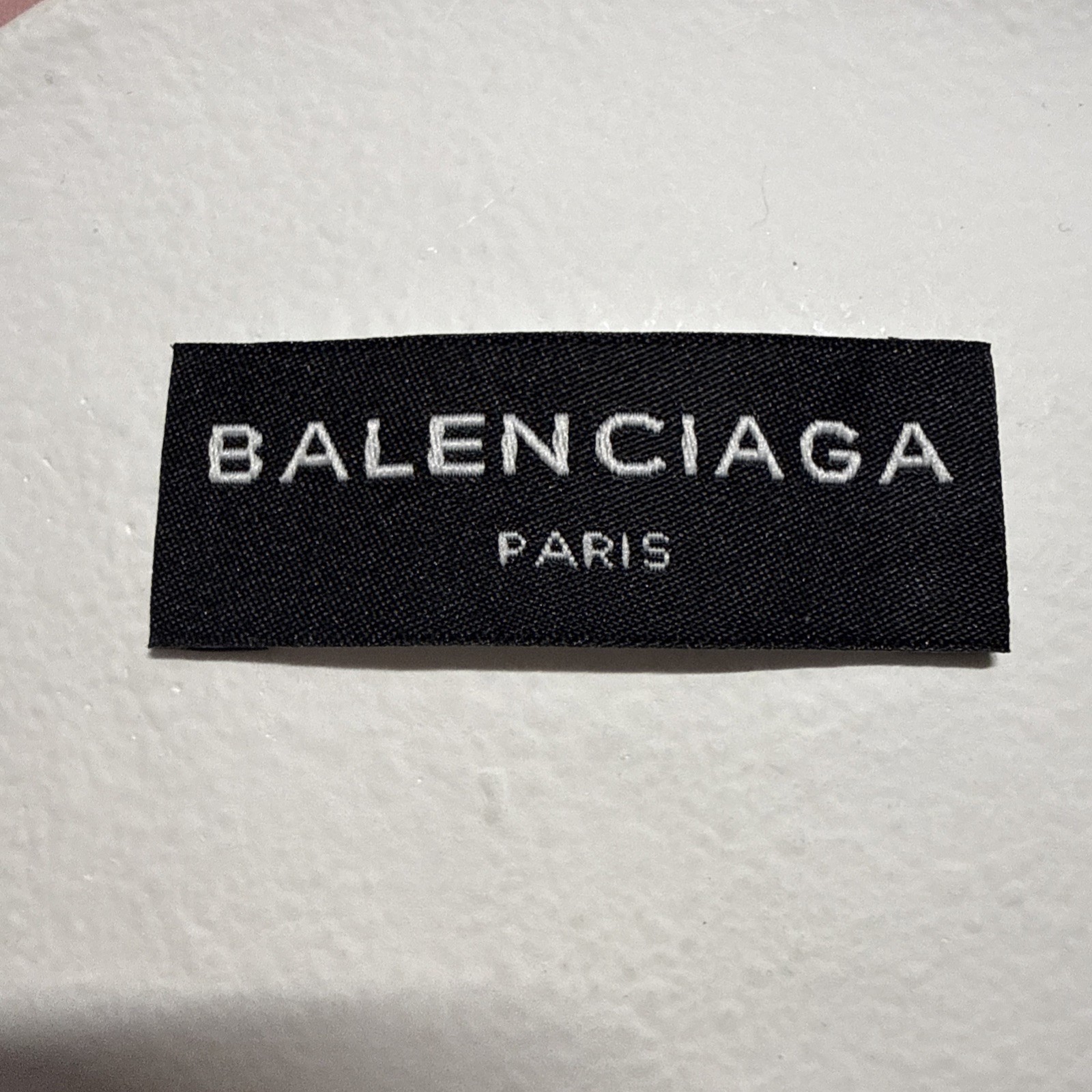 Balenciaga 1  Designer Tag LABEL Replacement Sewing Accessories 6 X 2 cm