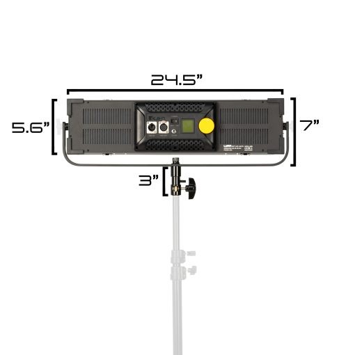 Ikan - Lyra Low Profile Daylight Studio Panel Soft LED Light w/ DMX Control