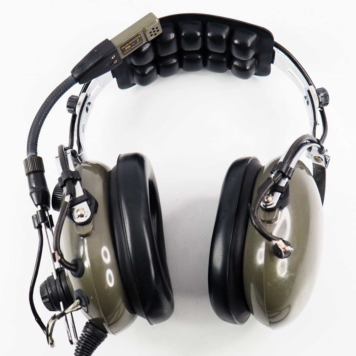 Vintage Pilot Avionics Pilot PA11-40 Headset with Microphone