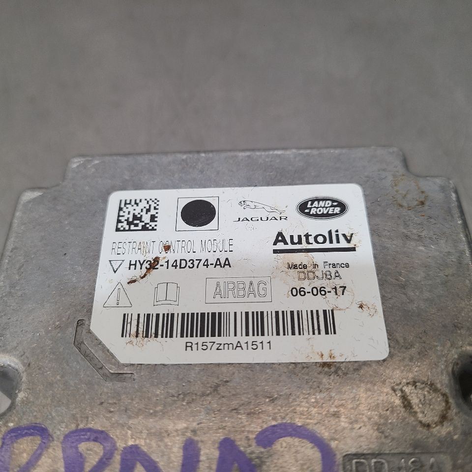 17 2017 RANGE ROVER AUTOBIOGRAPHY SRS CONTROL MODULE HY3214D374AA