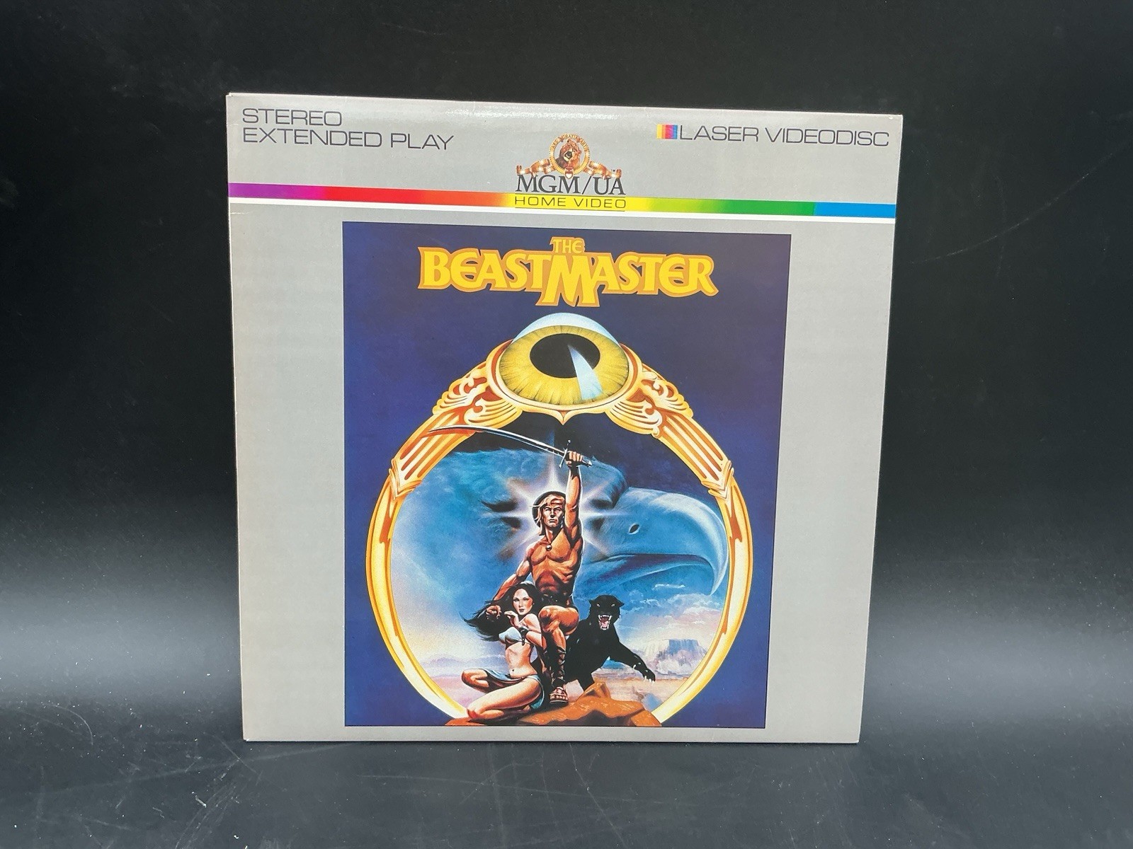 The Beastmaster LaserDisc MGM UA Fantasy Adventure Marc Singer LD