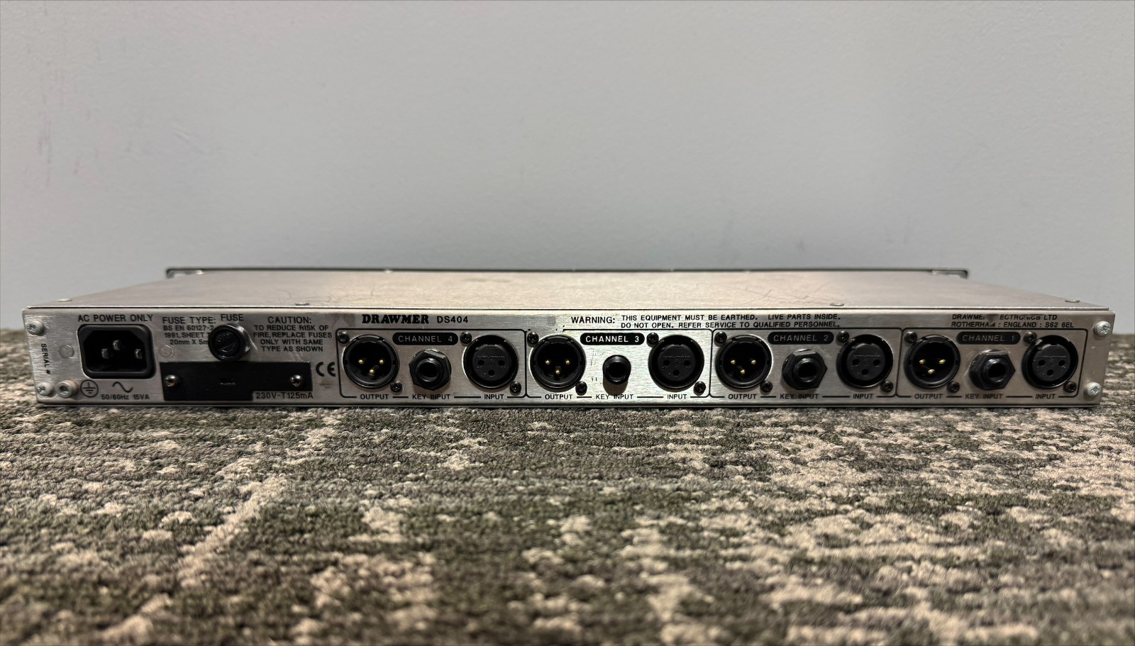 Drawmer DS404 Quad Noise Gate