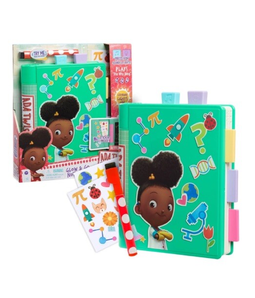 ADA TWIST, Scientist Glow and Go Notebook, Lights up and Plays the the Why Song