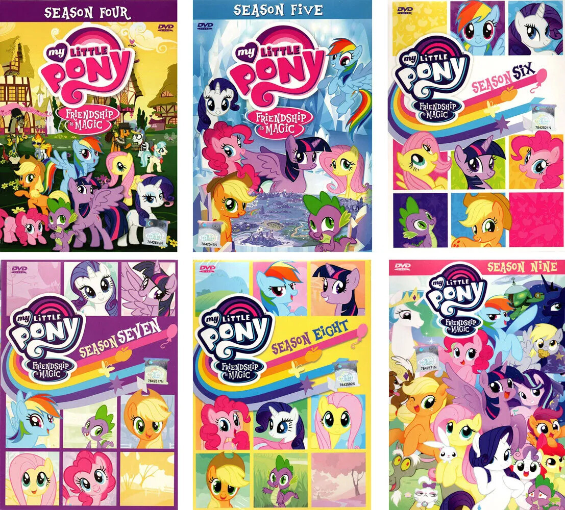 DVD My Little Pony : Friendship Is Magic Season 4-9 Boxset All Region English
