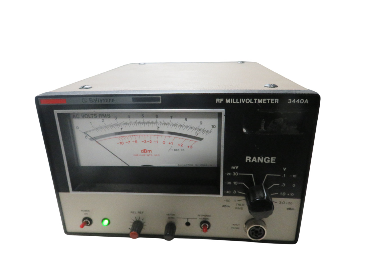 Ballantine 3440A RF Millivoltmeter - Free Shipping