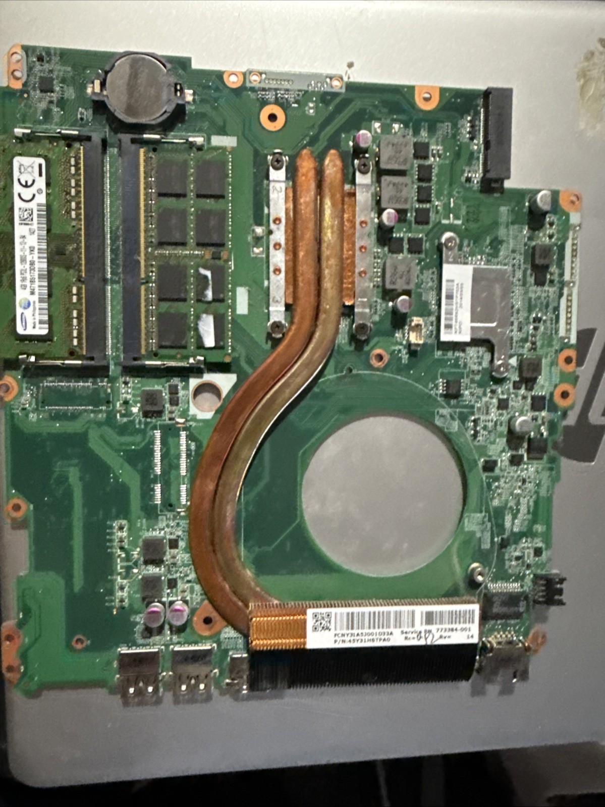Hp Y33A With 12 Gig Chips Installed