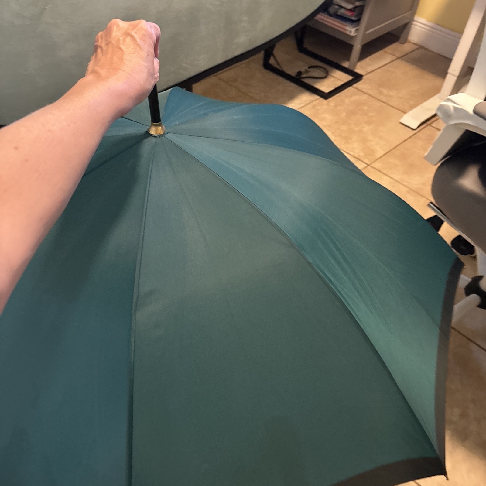Tsar Umbrella Vintage Green Rare