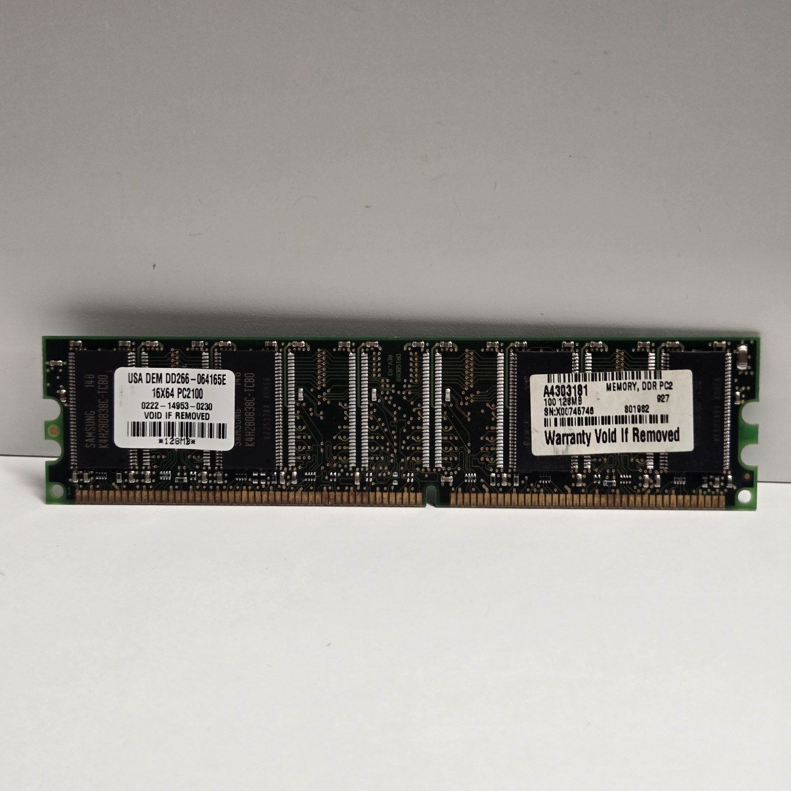COMPUTER CARD CIRCUIT BOARD USA DEM DD266-064165E