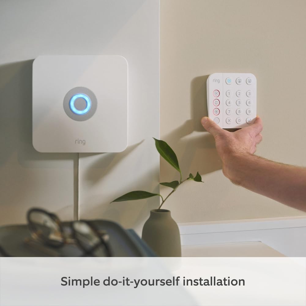 Ring Alarm Pack - S by Amazon | Smart home alarm security system with optio
