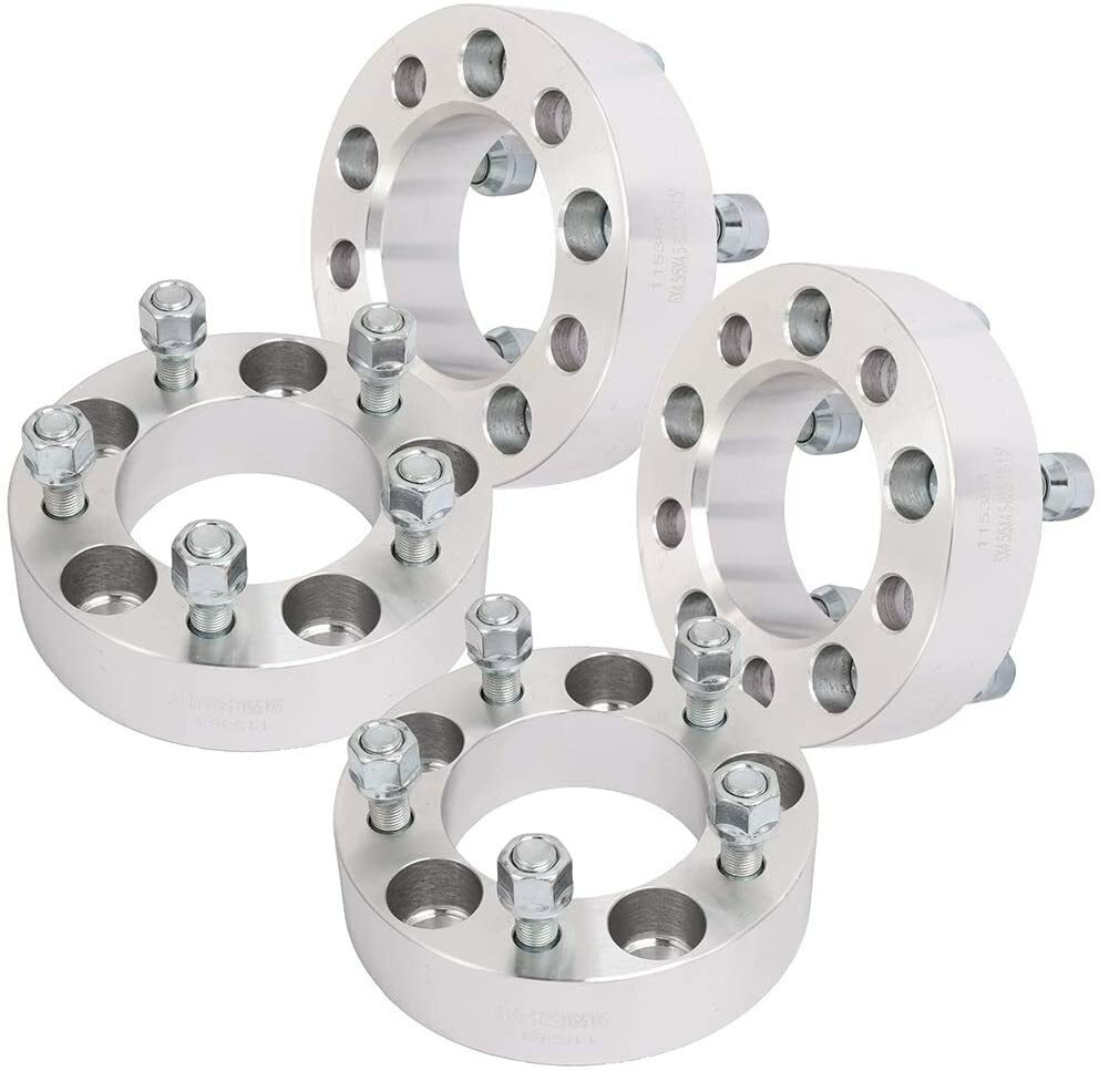 5x5 to 5x5 Wheel Spacers Adapters 1.25" Inch AKA 5x127 to 5x127 | 12x1.5 | 4x