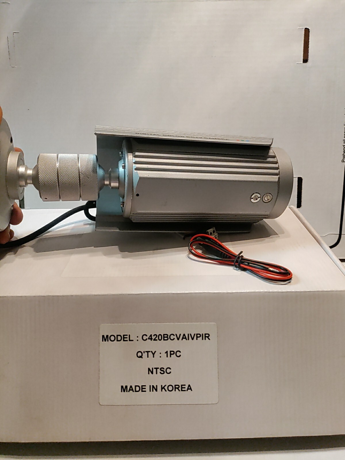 Color Weather Proof Bullet Camera - C420BCVAIVPIR