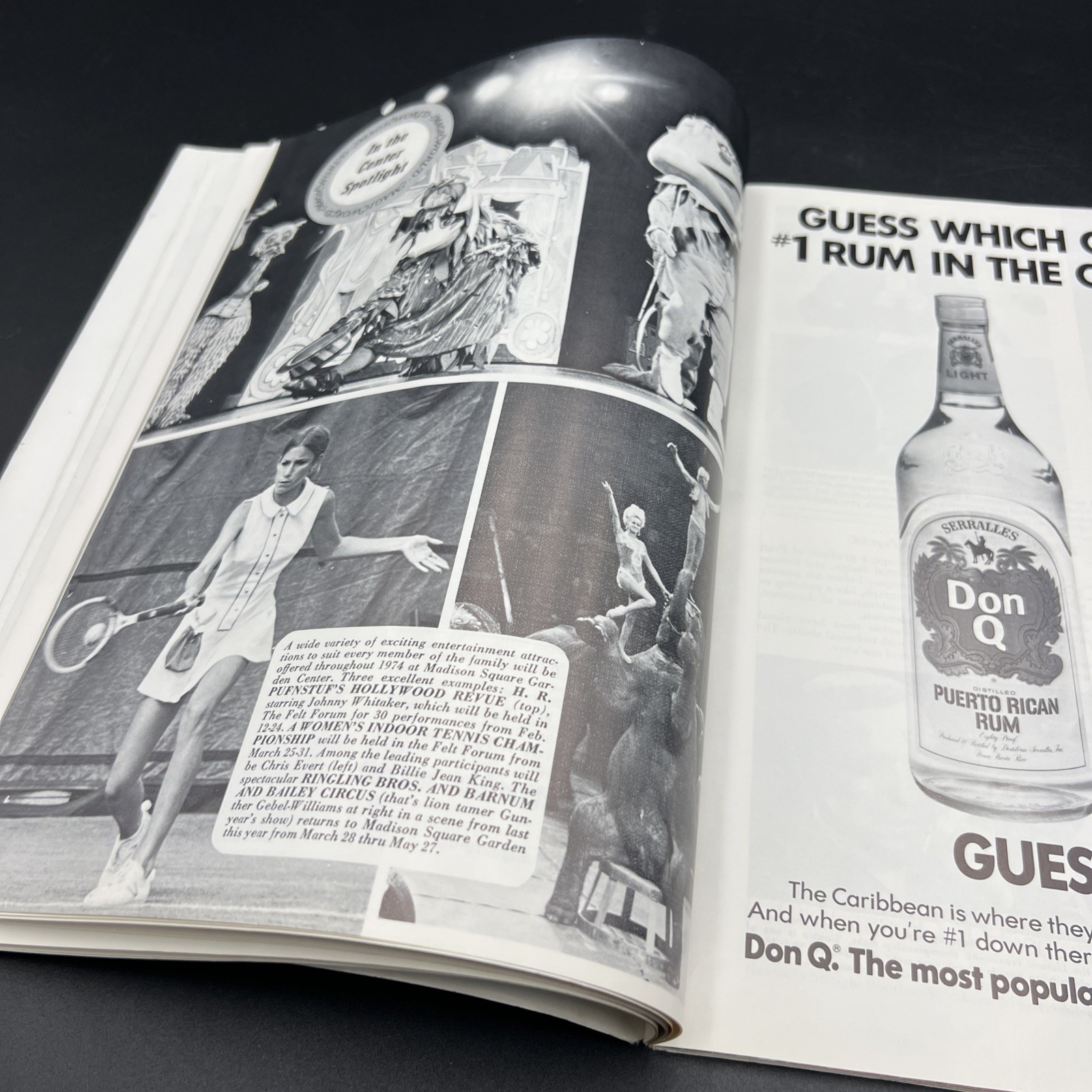 1974 NIT Tournament Program Madison Square Garden NCAA 37th Annual