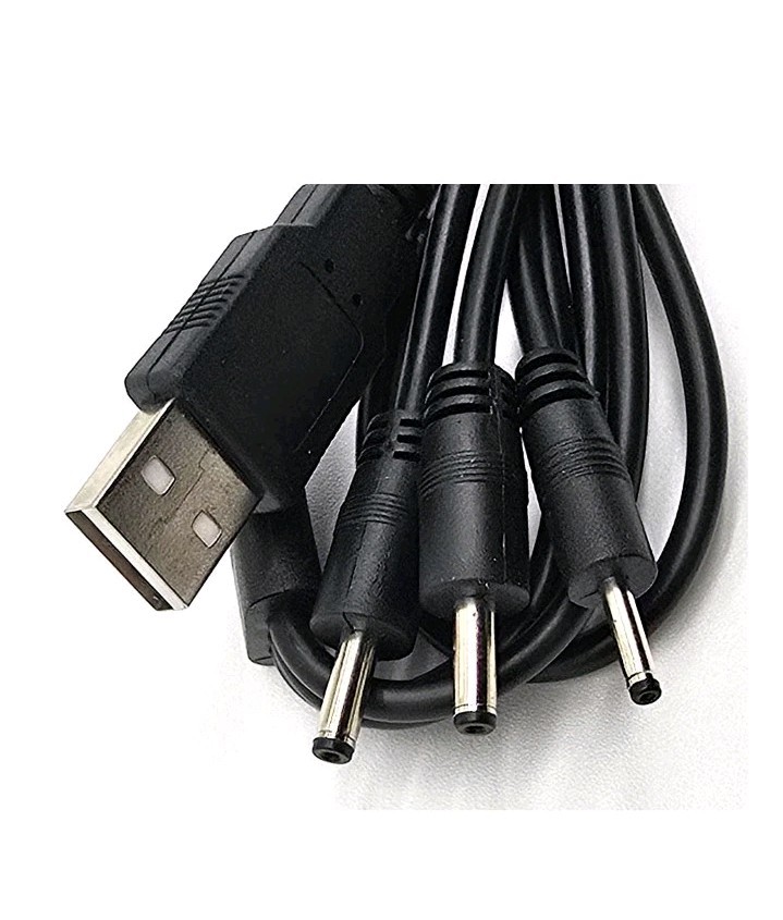 3-pin USB Charger for Groovypets Waterproof Rechargeable Remote Trainer Dog T...