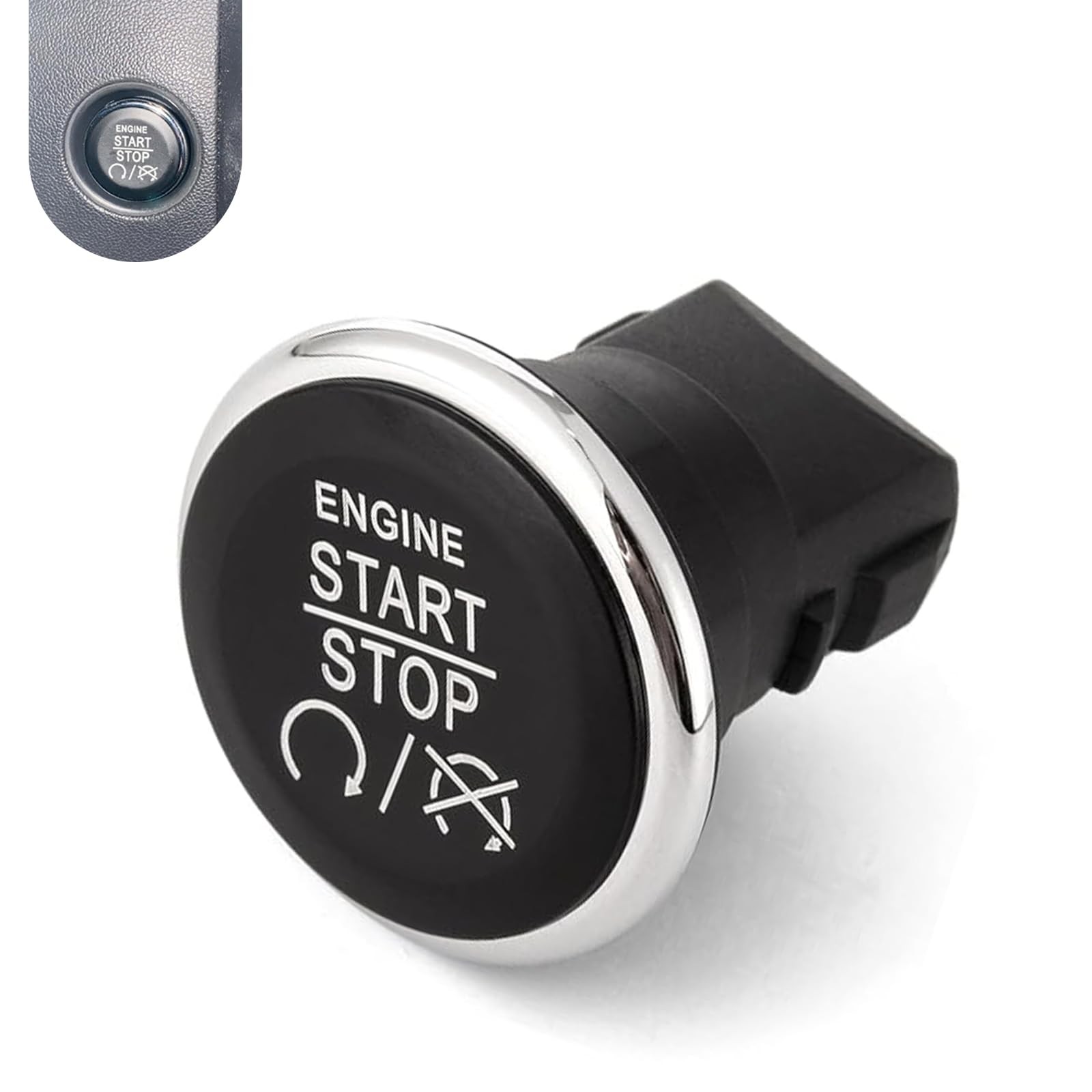 Keyless Ignition Start Stop Switch for Jeep, Chrysler, Dodge Vehicles