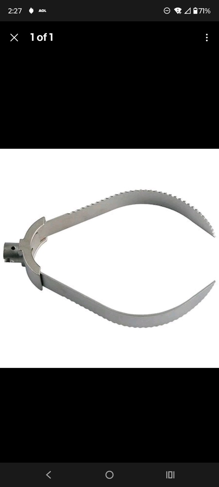 Milwaukee Tool 48-53-3834 6" Root Cutter For 7/8" Sectional Cable