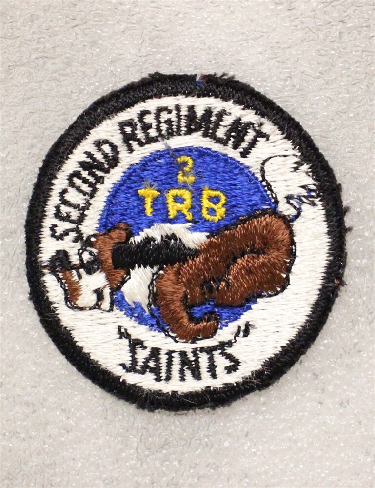 Army Patch: 2nd Training Regiment, Basic "Saints"