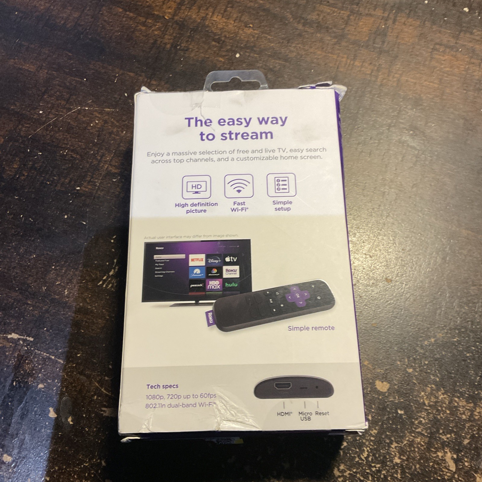 Roku Express Cable Remote - Black (3960R)