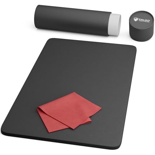 Falko Tactical Premium Gun Cleaning Mat - 3 Sizes, Oil/Solvent Resistant, Non-Sl