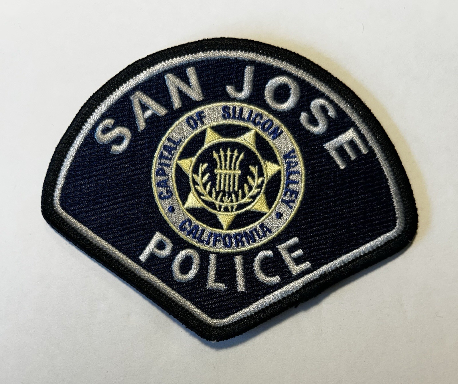 CALIFORNIA SAN JOSE POLICE DEPT PATCH SANTA CLARA COUNTY #PDD34