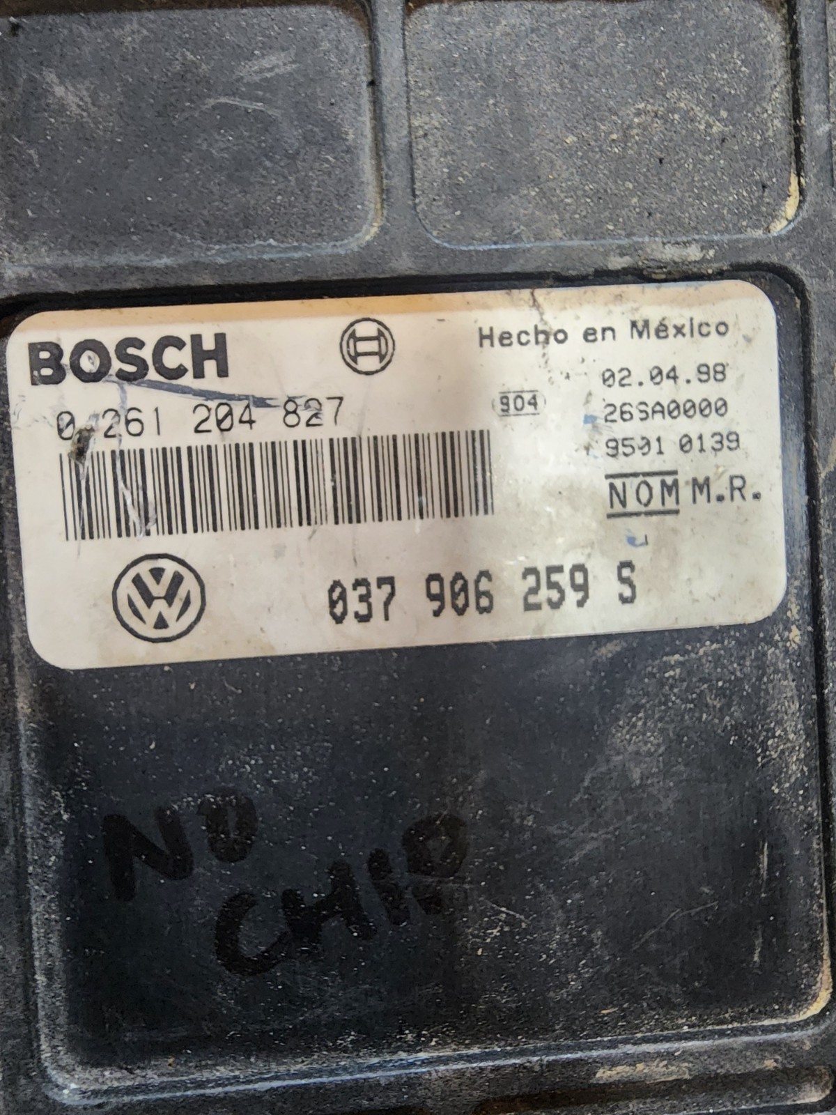 Vw Mk3 Aba Ecu Obd1 Oem