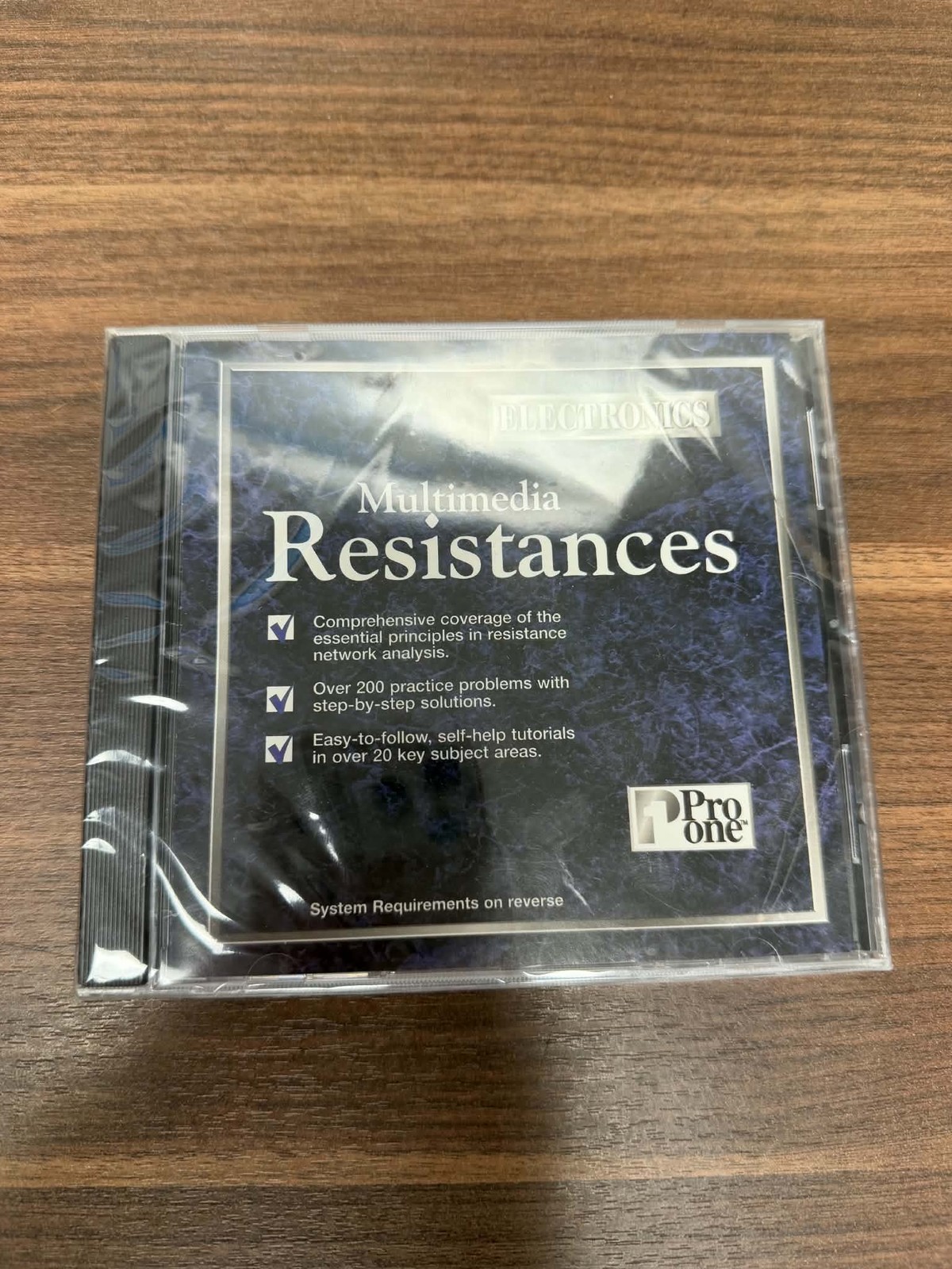 Multimedia Resistances Theory Of Resistance In Electronics Software Brand New