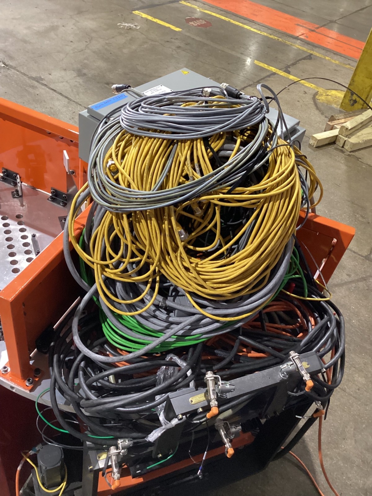 Rotary Indexing Table w/ Perforated Downdraft Surface for Welding/Assembly USED