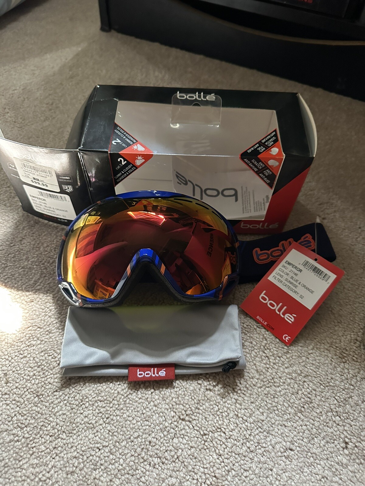 snowboard goggles
