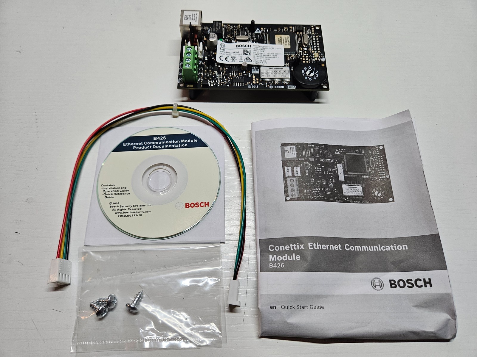 Bosch B426 Ethernet Communication Module - New In Box - Sealed