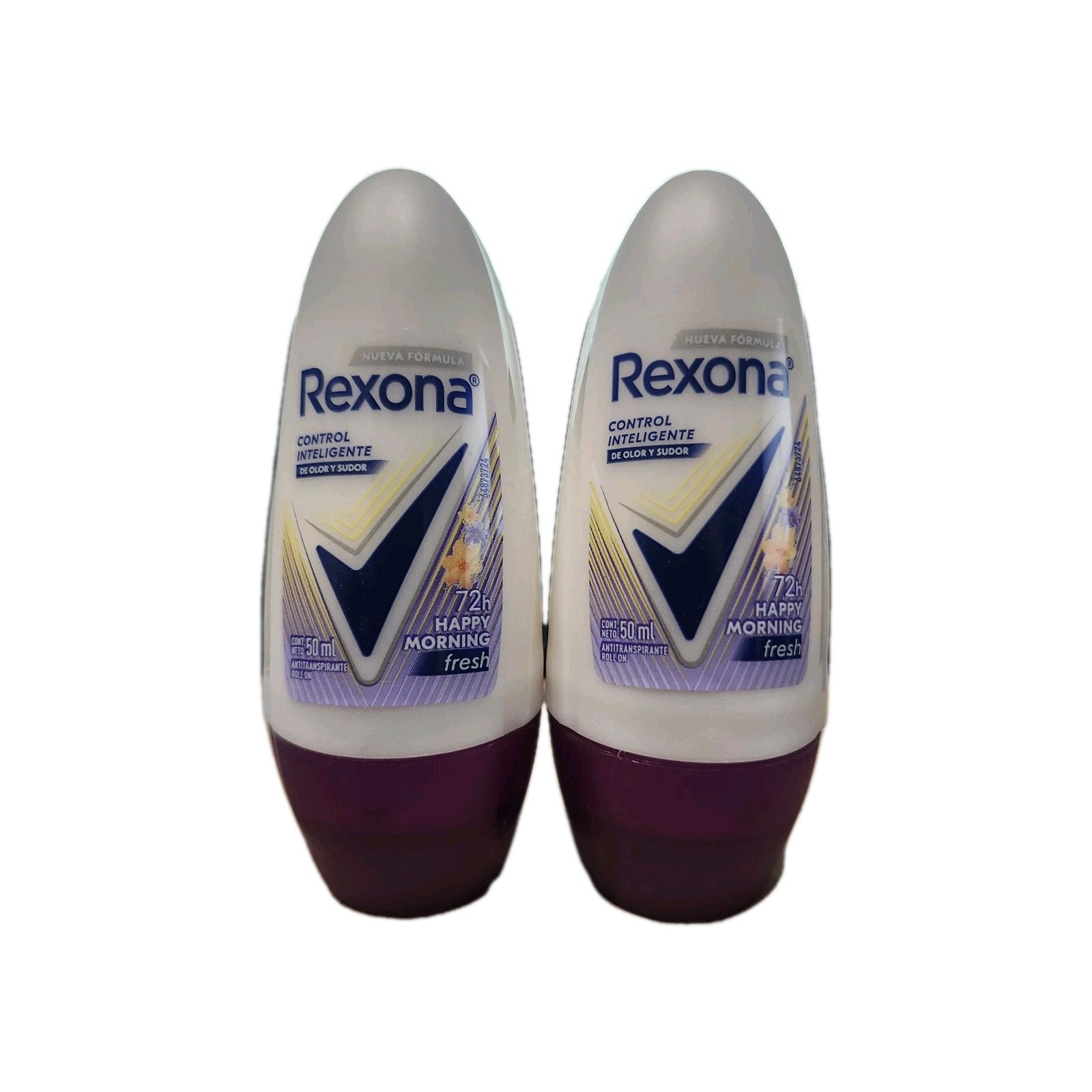Rexona 2pk Happy Morning en roll on para dama 50 ml each