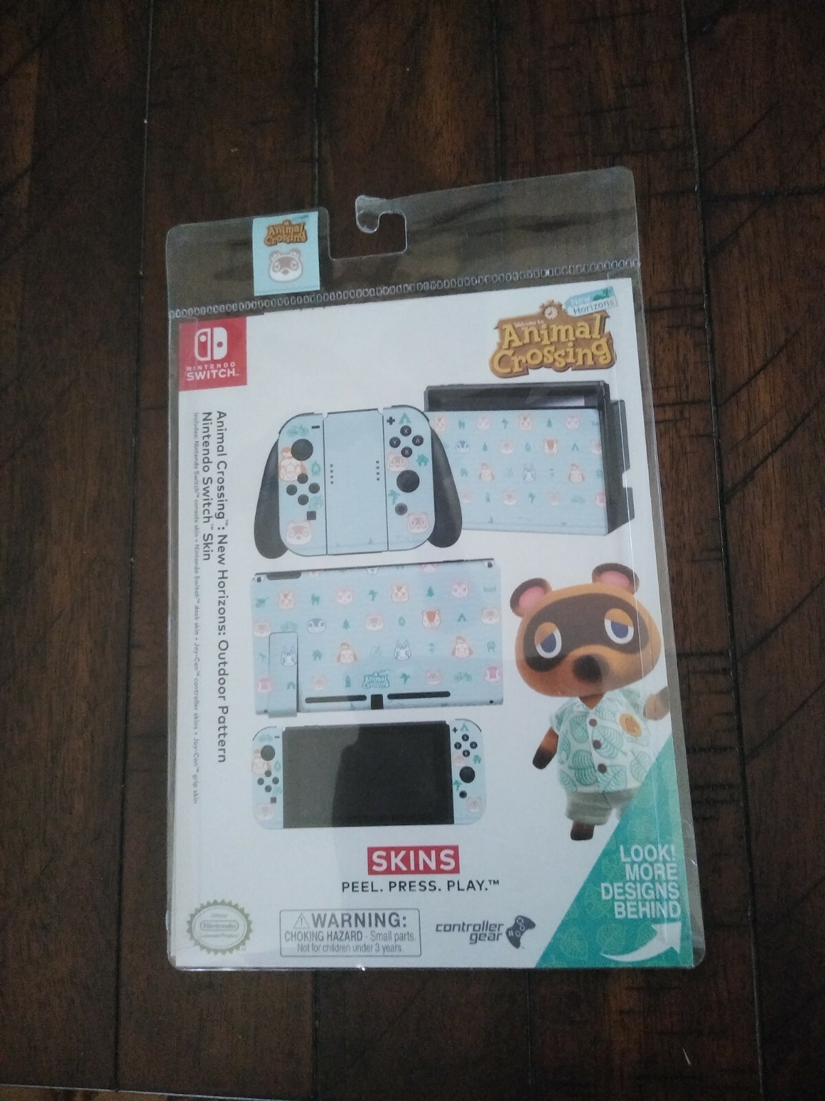 Animal Crossing New Horizons Outdoor Pattern, Nintendo Switch Skins, BRAND NEW.