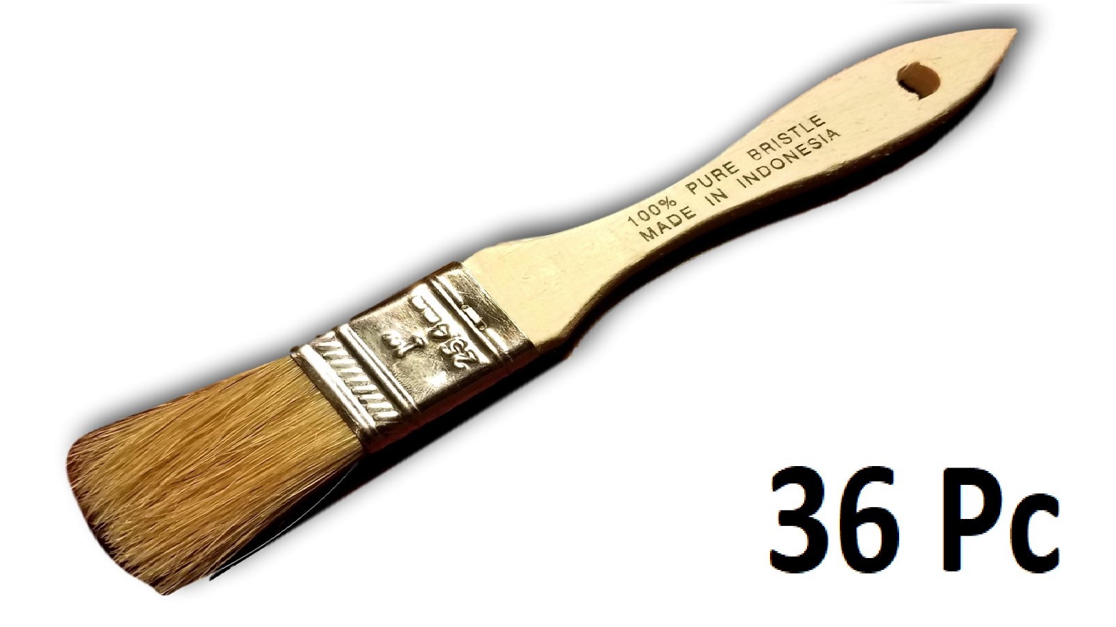 Lot of 36 1" Chip Brush Brushes Perfect for Adhesives Paint Touchups 1 Inch