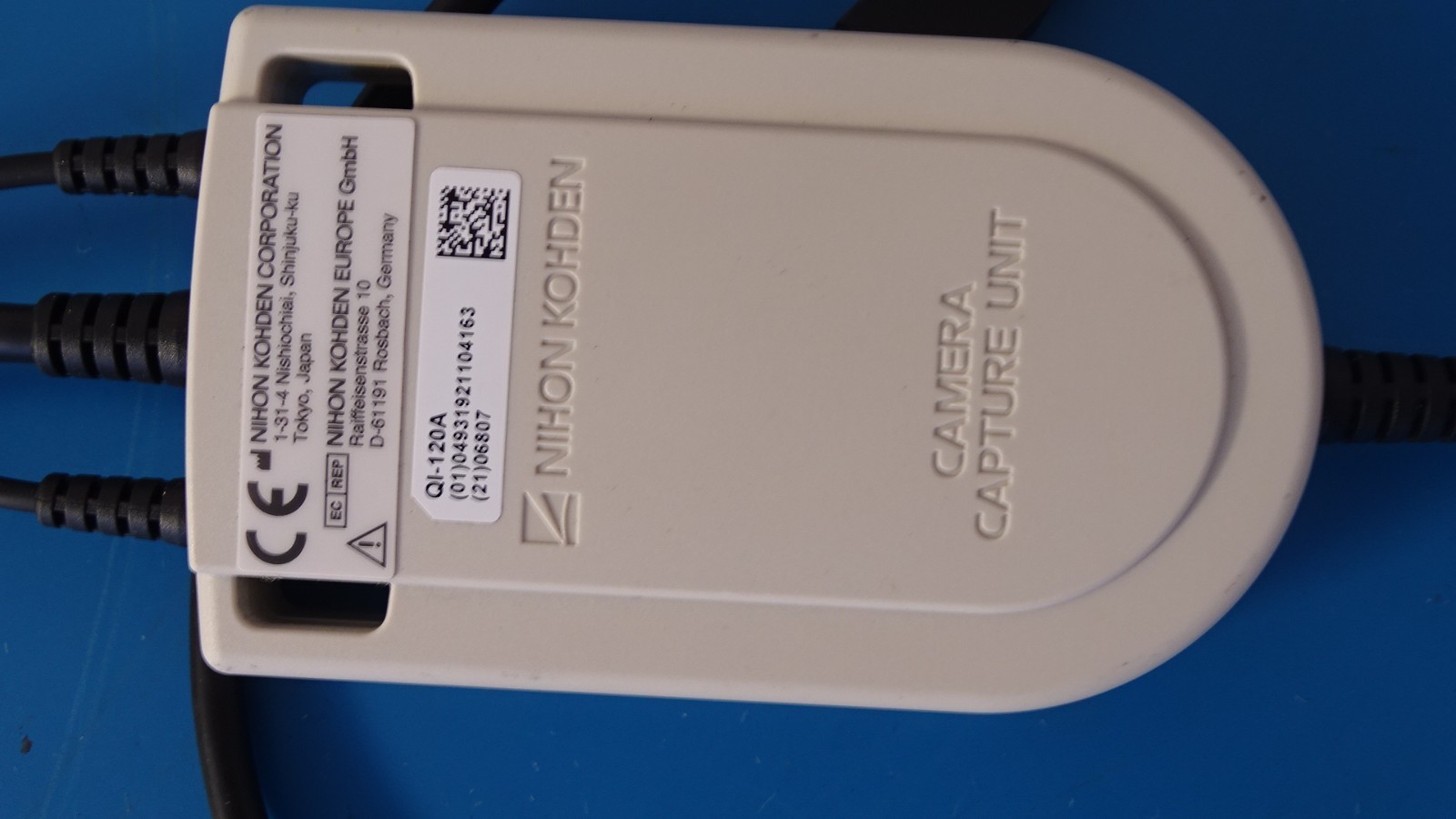 Nihon Kohden QI-120A Camera Capture Unit USB Video Medical Cable