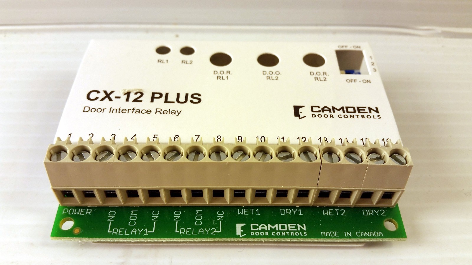 Camden CX-12 PLUS Door Interface Relay