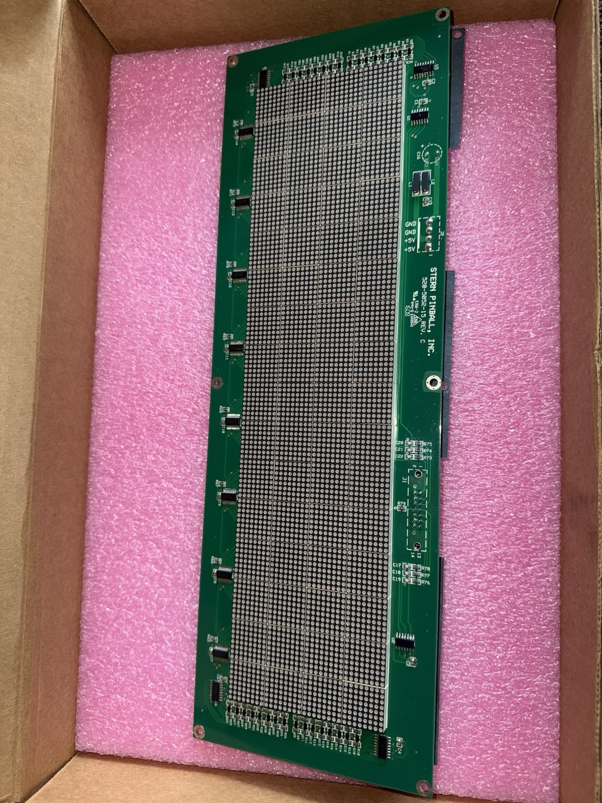 Stern Pinball LED DMD Red Dots 520-5052-15 TESTED WORKING SAM & SPIKE (See List)