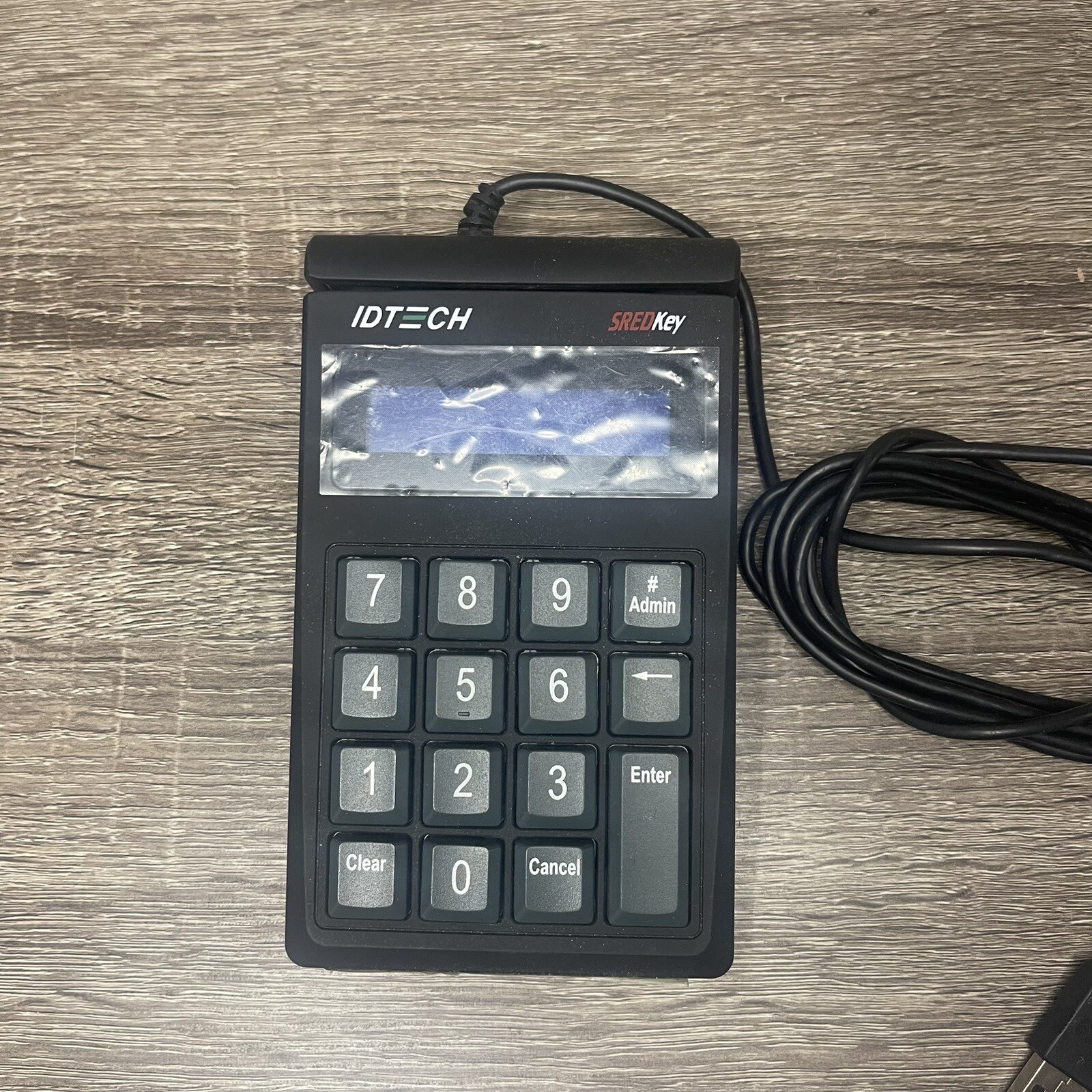 ID Tech SREDKEY Keypad with Magstripe Reader IDSK-534833TEB-B1