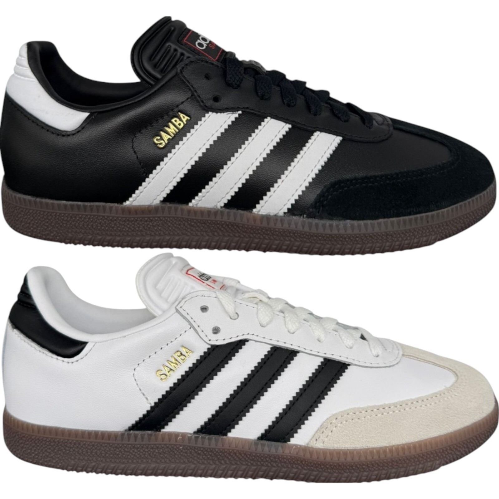 Adidas Samba Indoor Soccer Shoes Men Women Low Top Leather Size 4-11 NEW