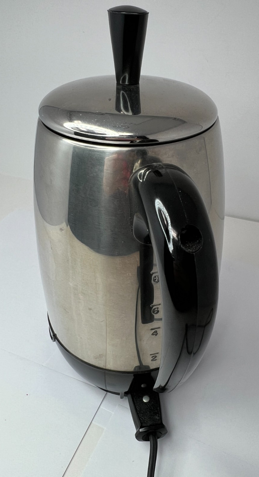 Vintage Farberware Superfast 2-8 Cup Coffee Percolator Model 138B CLEAN WORKS