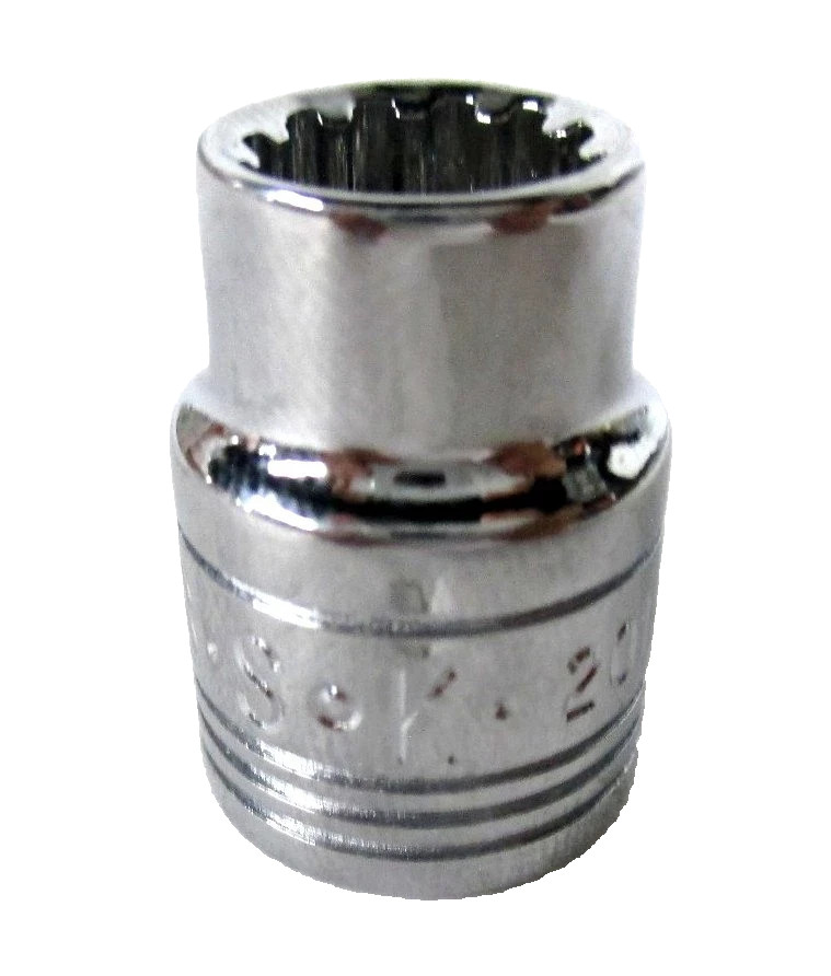 S-K Tools 3/8" Spline Sockets - 12pt 3/8" Drive  2012 *MADE IN THE USA*