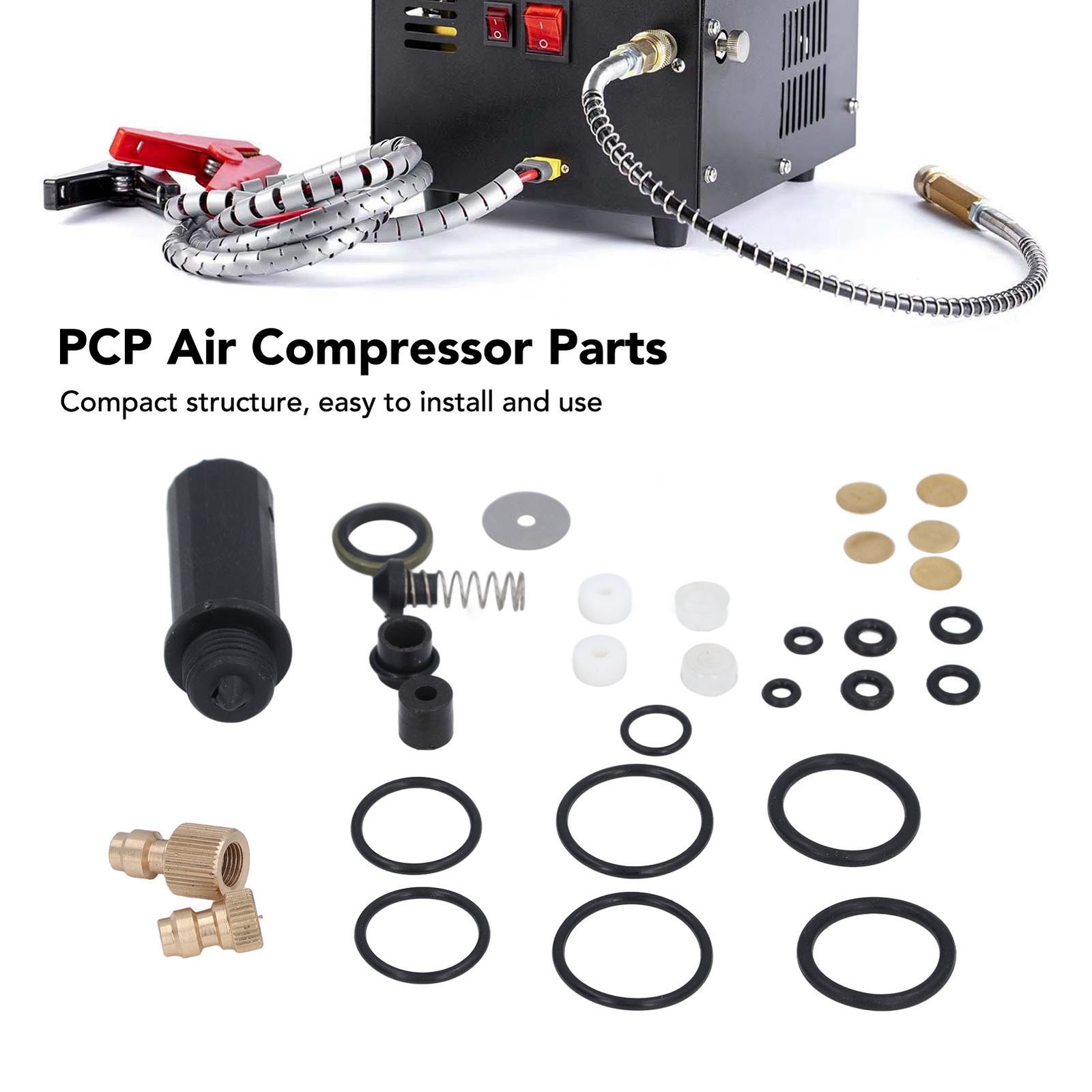 PCP Air Compressor Parts Durable High Pressure Pump Accessories