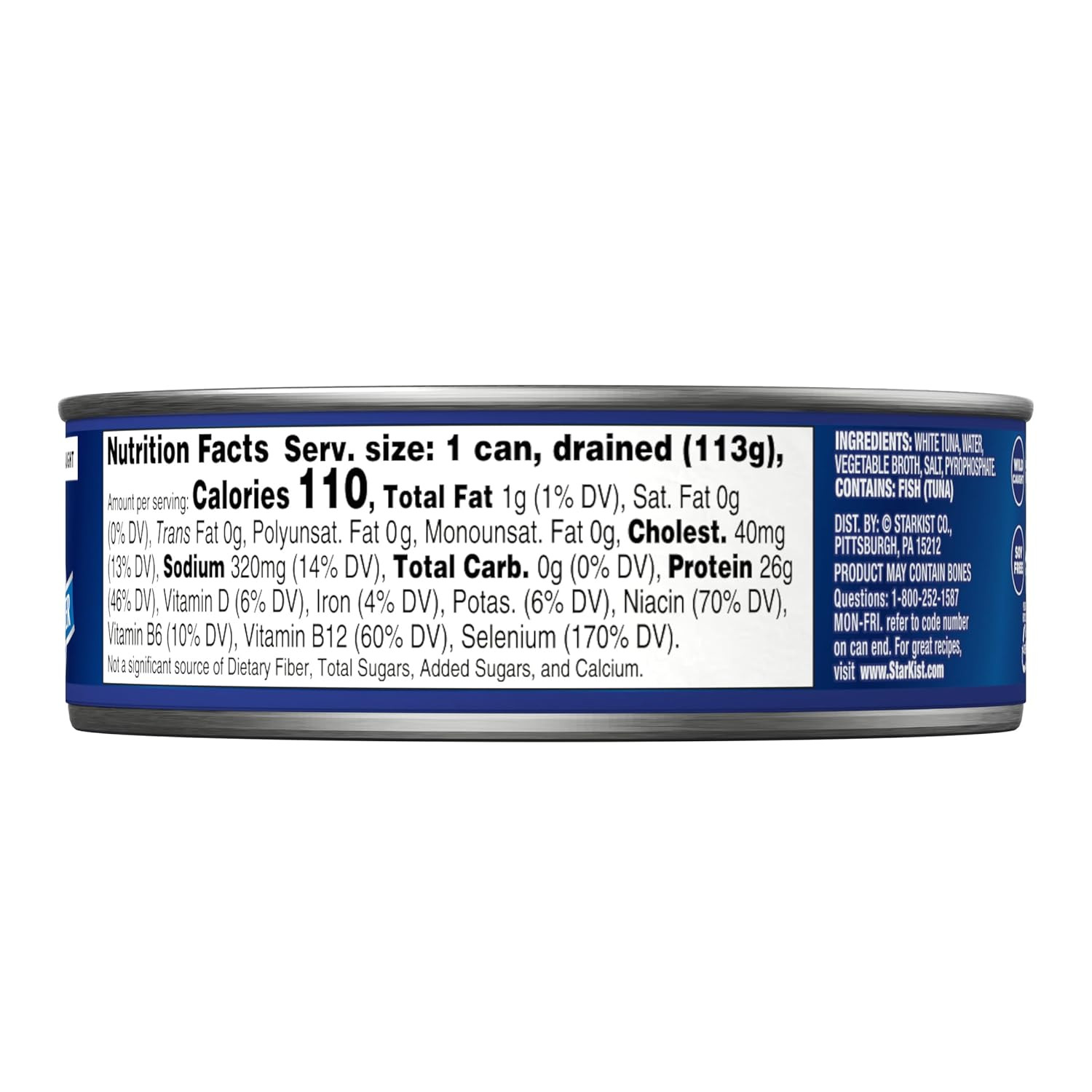Solid White Albacore Tuna in Water, 5 Oz