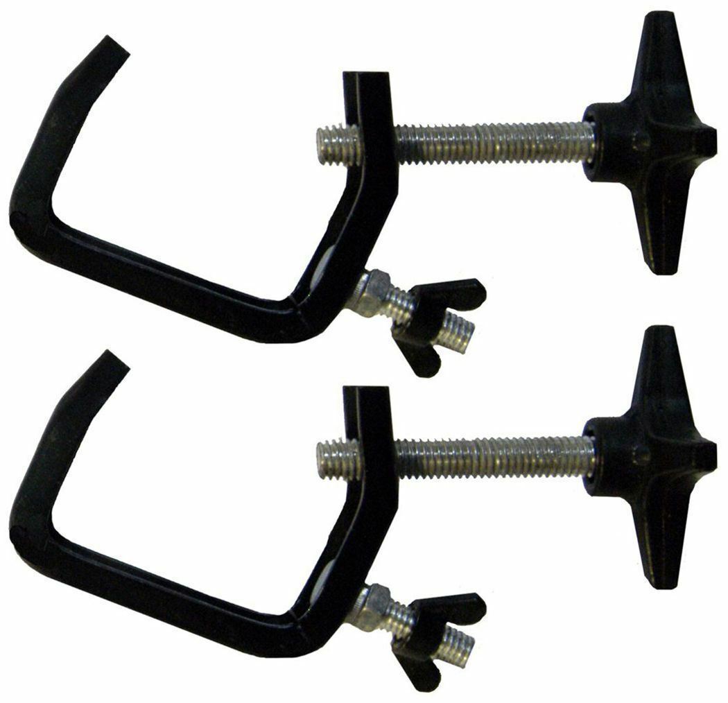 (2) Chauvet CLP-03 Standard C Clamps Light Mounting Lighting Truss Mounts CLP03