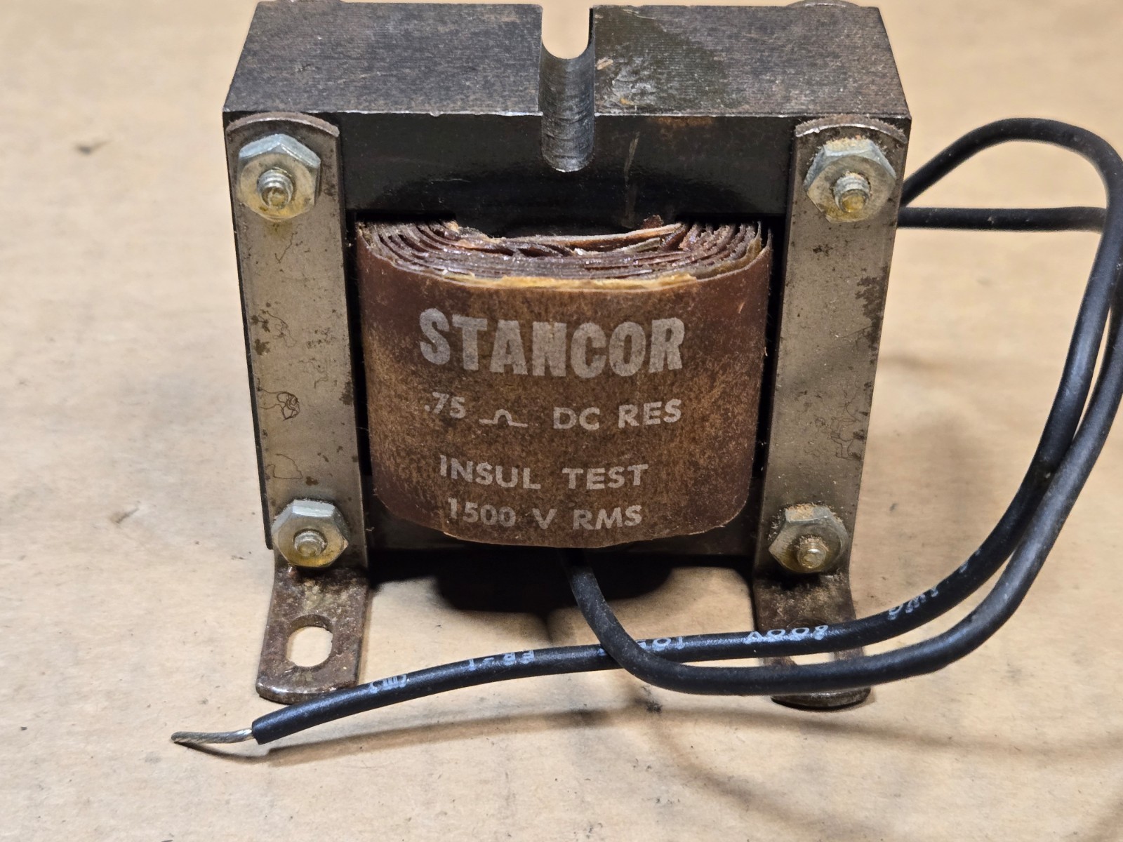 STANCOR C-2685 Transformer 2 AMPS DC - Untested